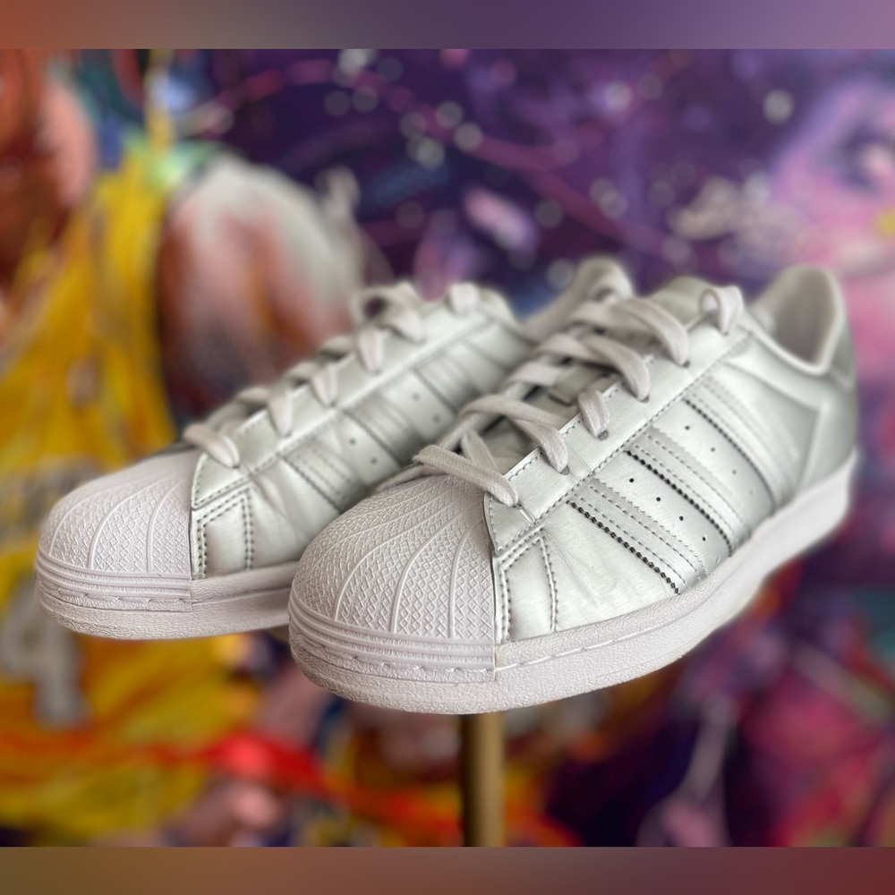 Adidas Originals Superstar Silver Size 7.5